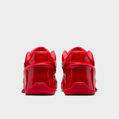 Nithtke KD 19 Basketball Shoes - University Red/Stadium Green/University Gold - Back view