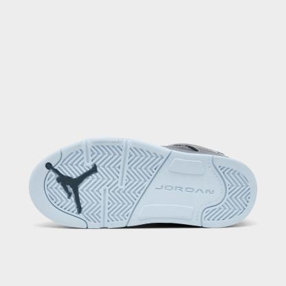 Kids' Toddler Air Jordan Retro 5 Basketball Shoes - Light Graphite/White/Wolf Grey - view 6