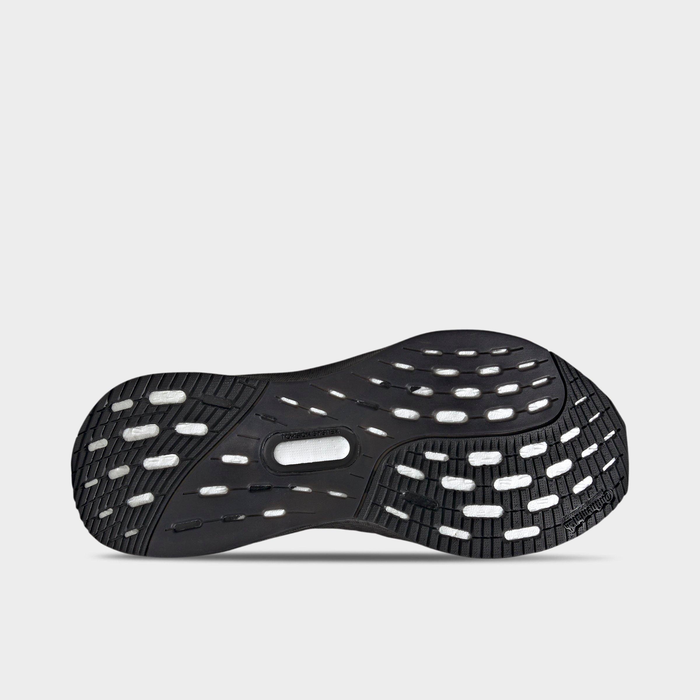 Women's adidas Ultraboost 5X Running Shoes - Core Black/Core Black/Cloud White - Bottom view