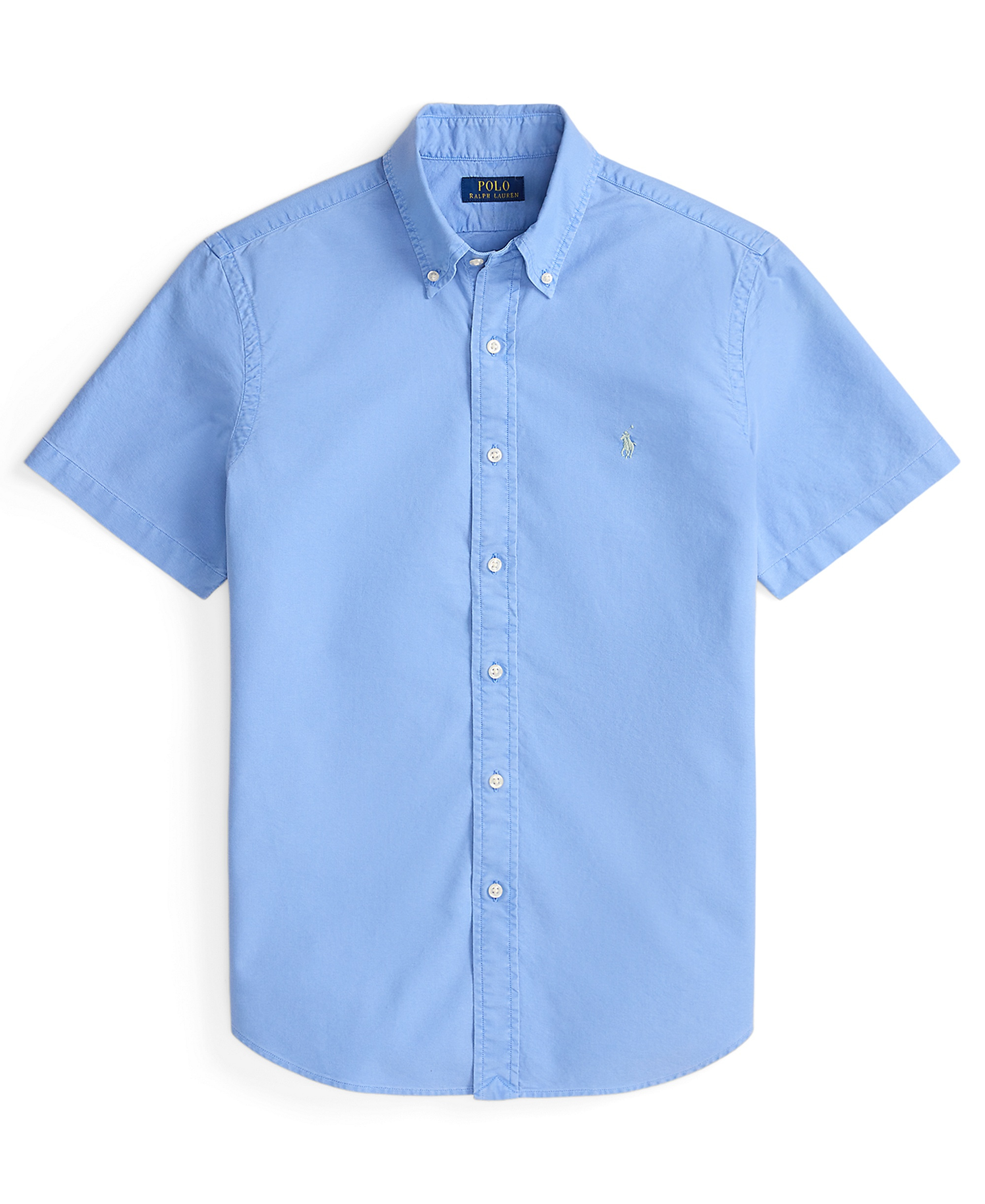 Polo Ralph Lauren Men's Garment-Dyed Oxford Shirt - Bristol Blue