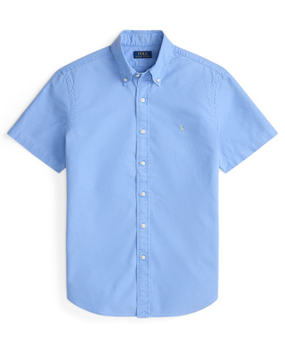 Polo Ralph Lauren Men's Garment-Dyed Oxford Shirt - Bristol Blue