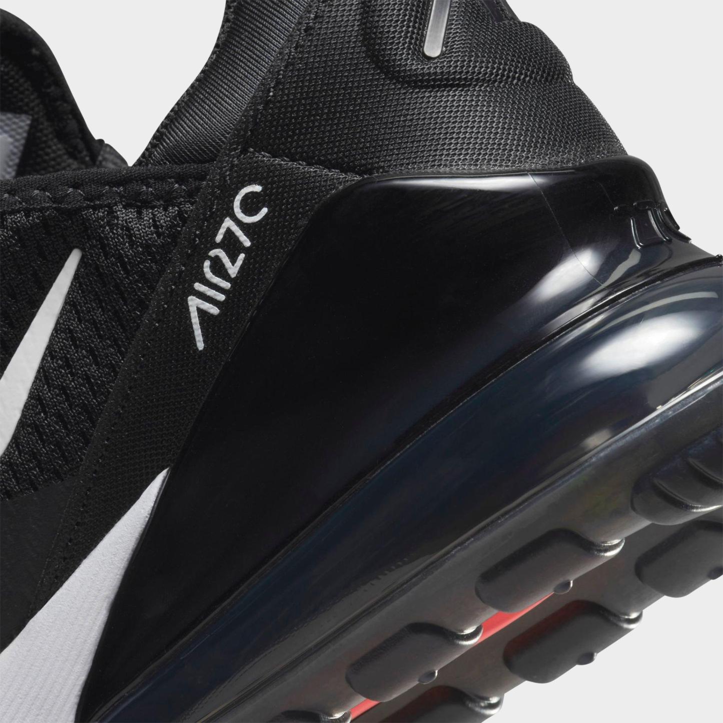 Big Kids' Nithtke Air Max 270 Casual Shoes - Black/Anthracite/White - Detail shot