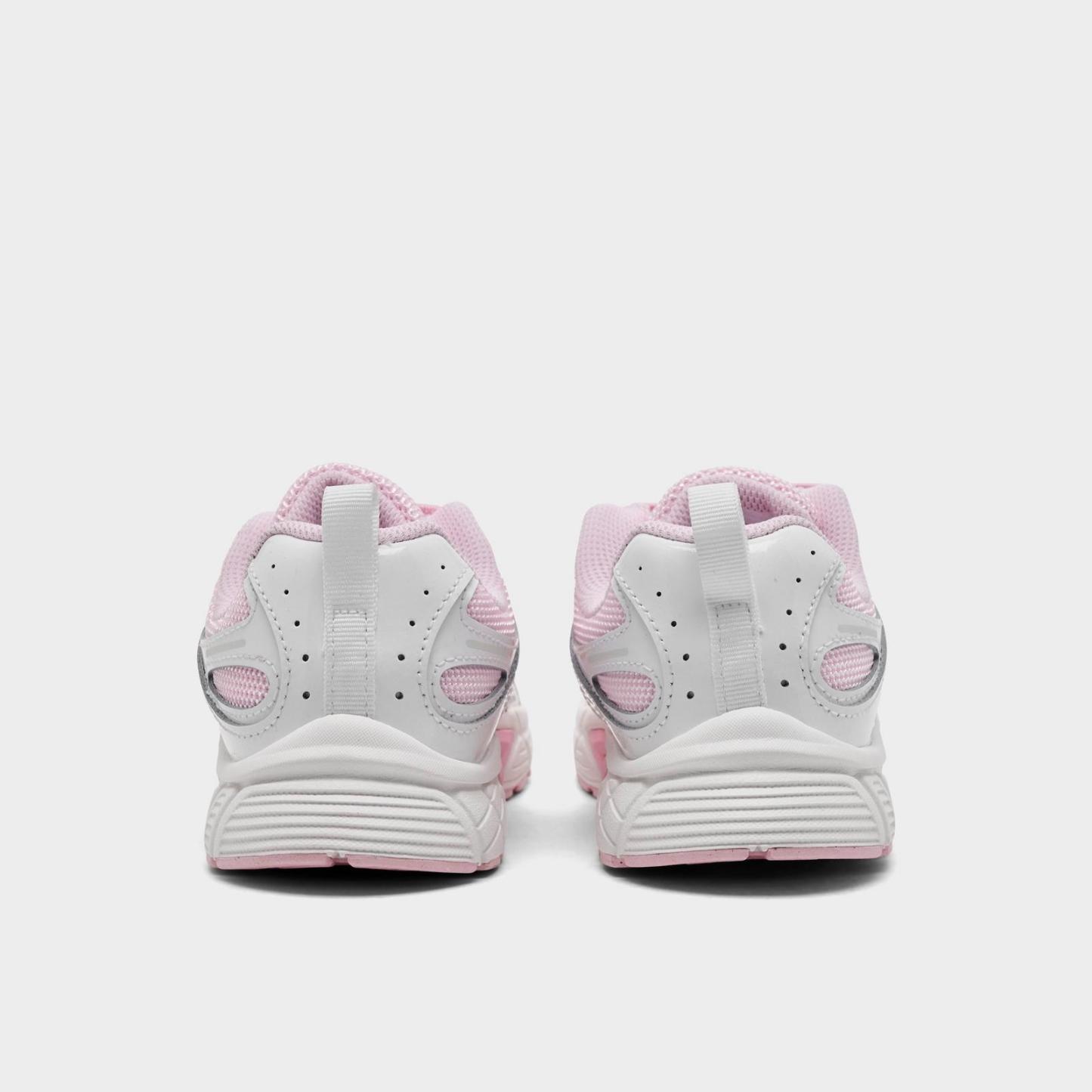 Little Kids' Nike V5 RNR Stretch Lace Casual Shoes - Summit White/Pink Foam/Playful Pink/Light Crimson