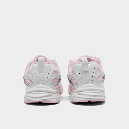 Little Kids' Nike V5 RNR Stretch Lace Casual Shoes - Summit White/Pink Foam/Playful Pink/Light Crimson