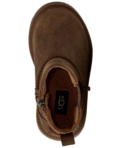 UGG® Toddler Kids Perry Weather Chelsea Zipper Booties - Walnut