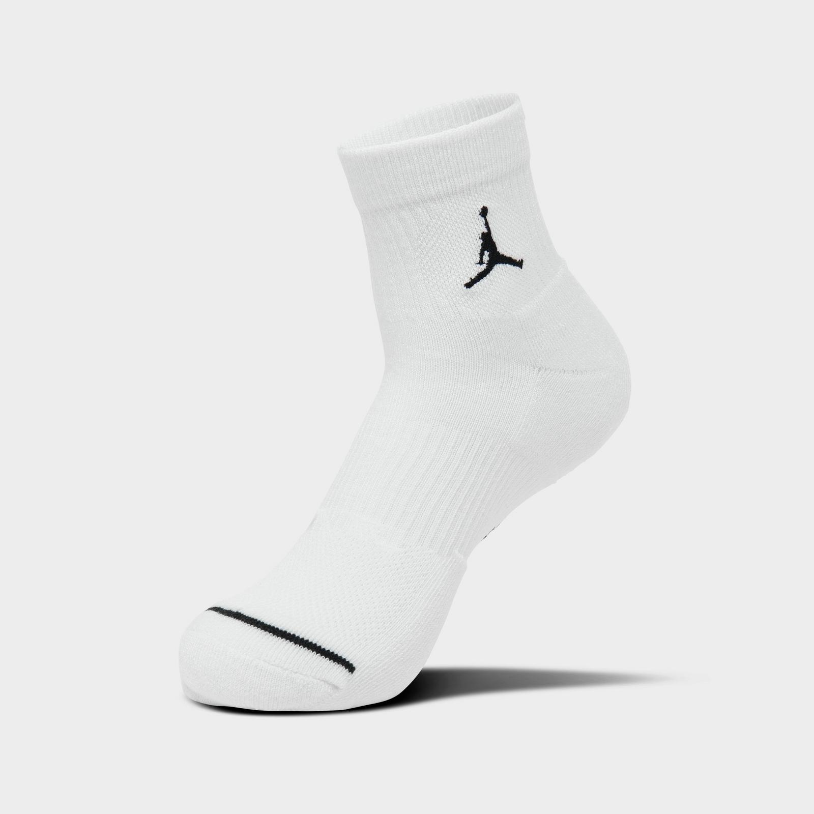 Jordan Everyday Ankle Socks (3-Pack) - Red/White/Black - view 4