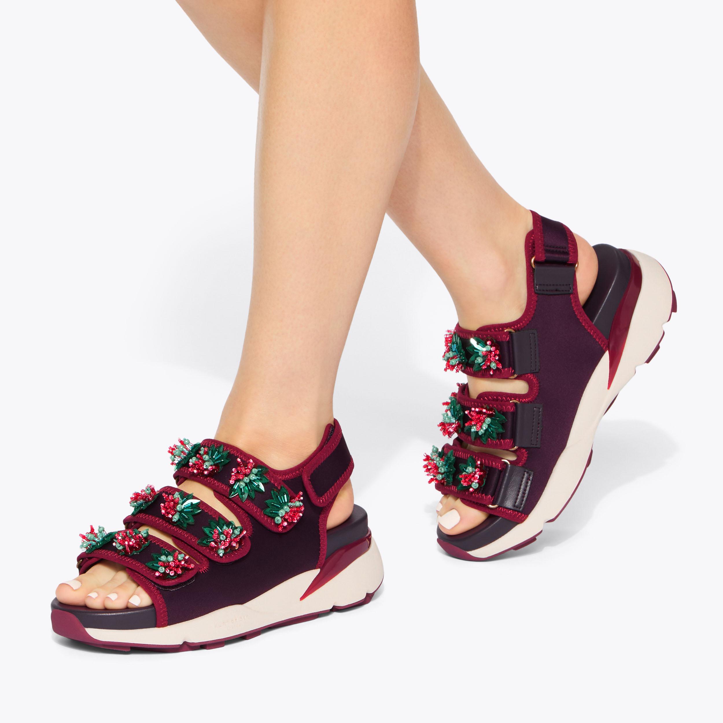 Kurt Geiger London Kurt Runner Sandal - Red - view 2