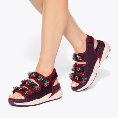 Kurt Geiger London Kurt Runner Sandal - Red - view 2