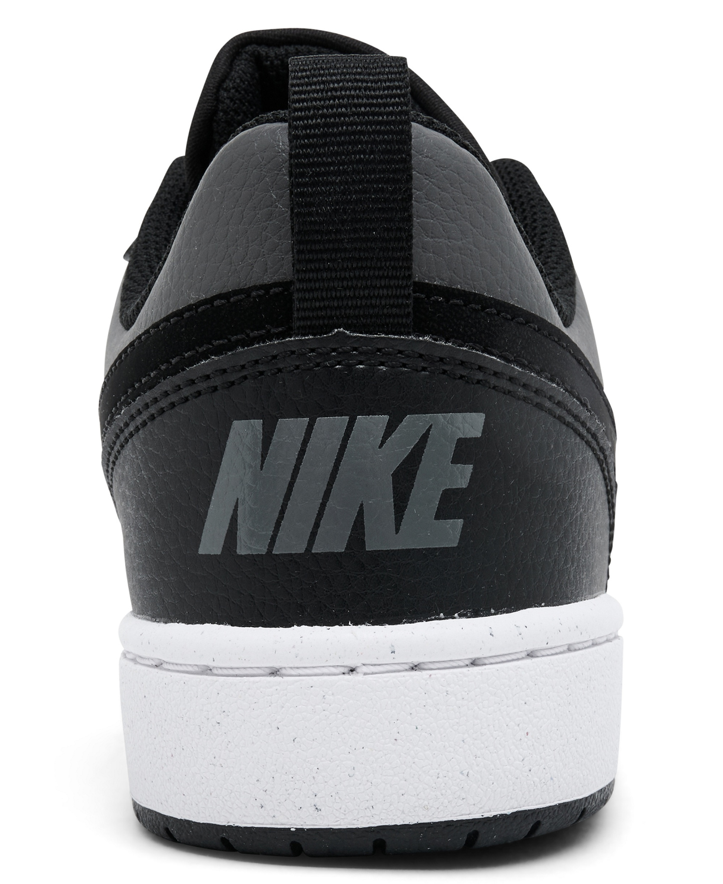 Nike Big Kids Court Borough Low Recraft Lifestyle Sneakers from Finish Line - Iron Gray, White, Black