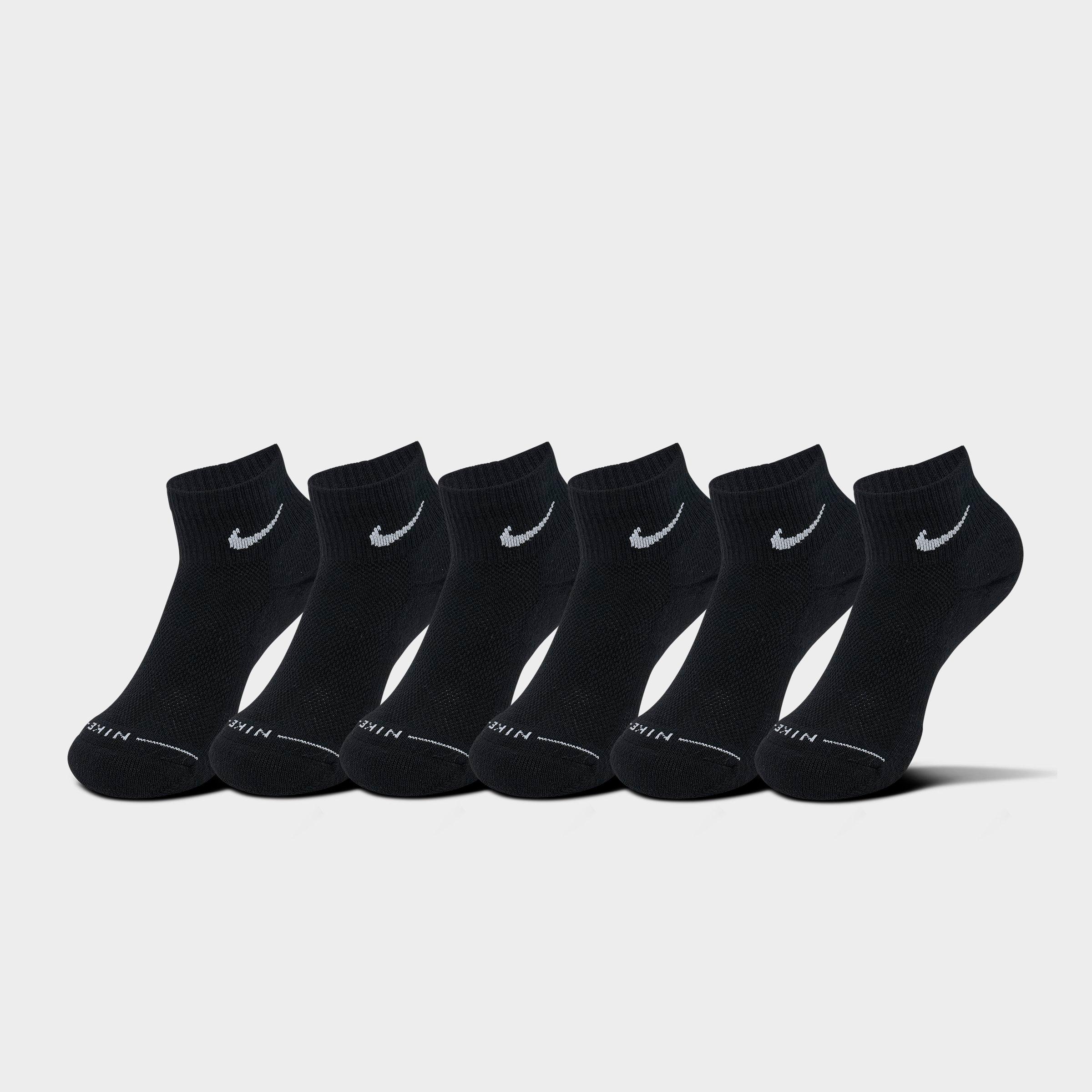 Nithtke Everyday Elevated Ankle Socks (6-Pack) - Black/White