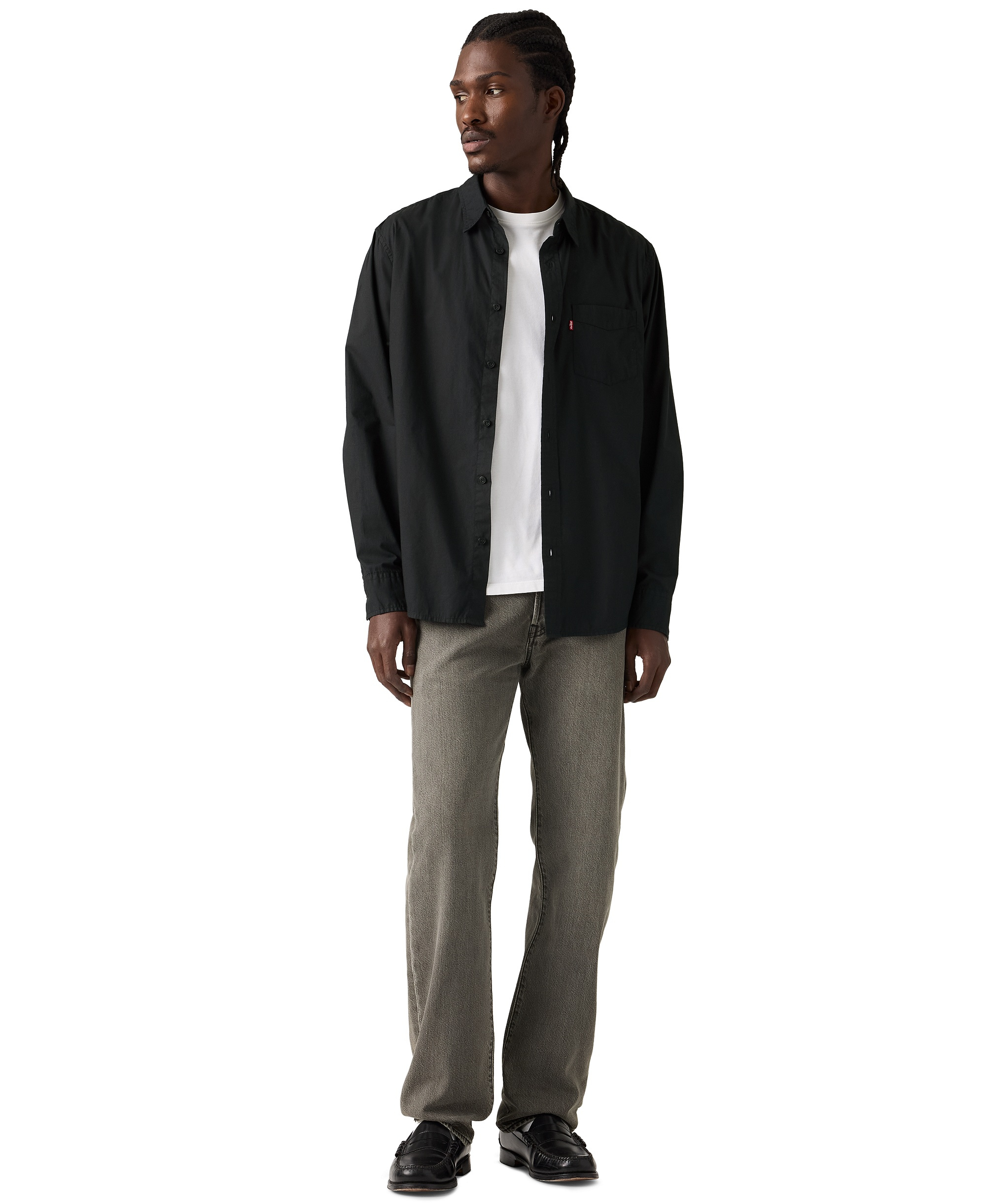 Levi's Men's 501™ Regular-Fit Button Fly Non-Stretch Jeans - Firepit