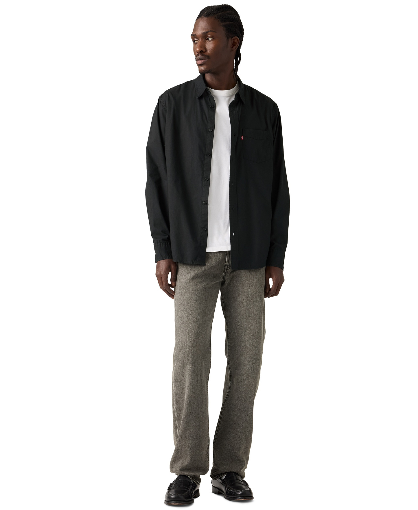 Levi's Men's 501™ Regular-Fit Button Fly Non-Stretch Jeans - Firepit