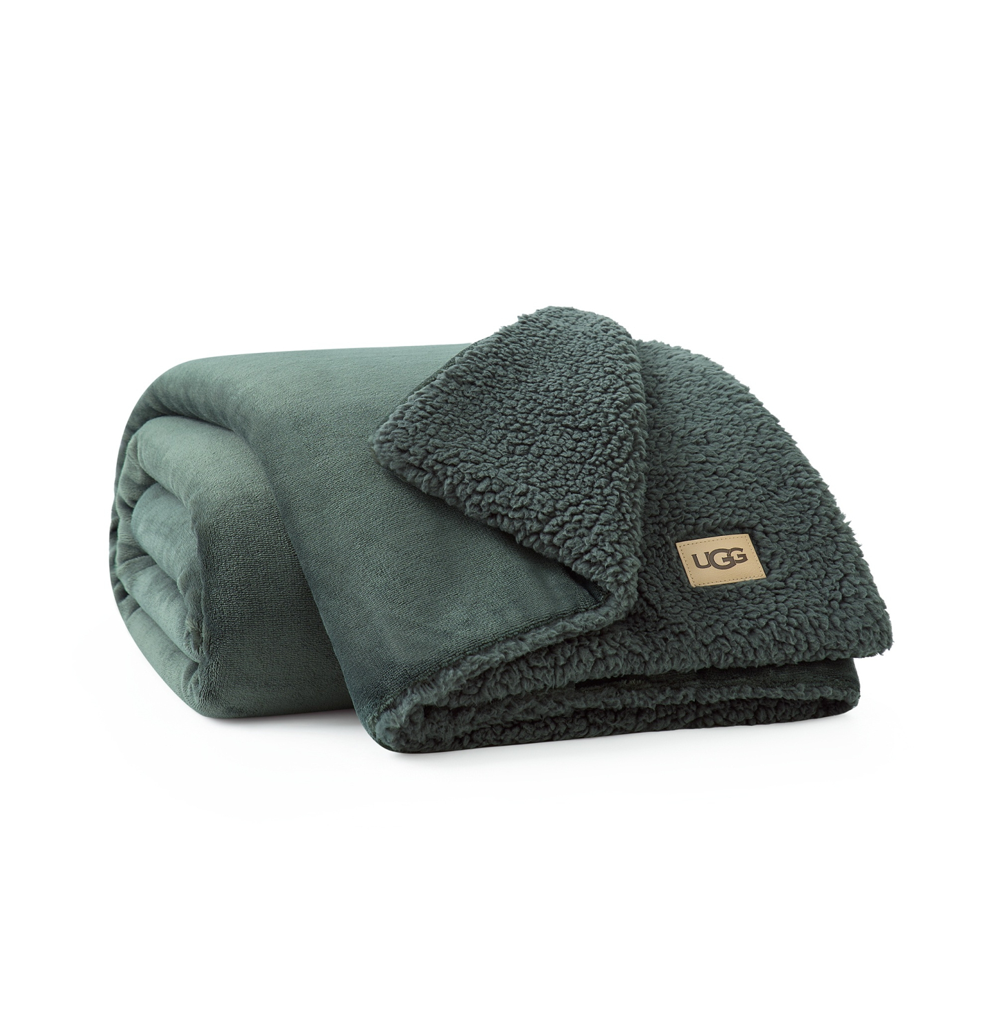 UGG® Avery Reversible Throw, 50" x 70" - Arugula