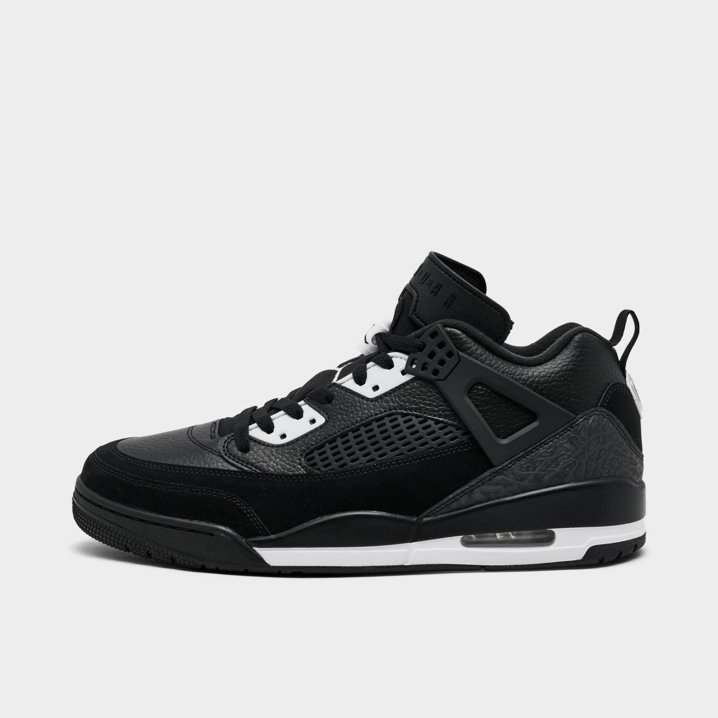 Men's Jordan Spizike Low Casual Shoes - Black/White/White/Anthracite - view 1