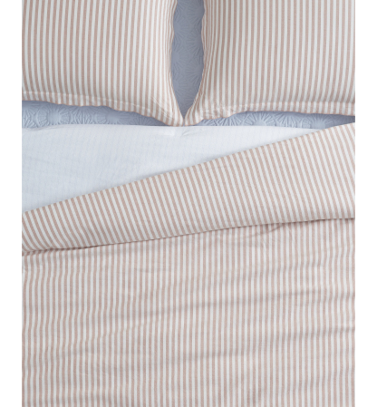Anders Cotton Comforter Set - Sandalwood