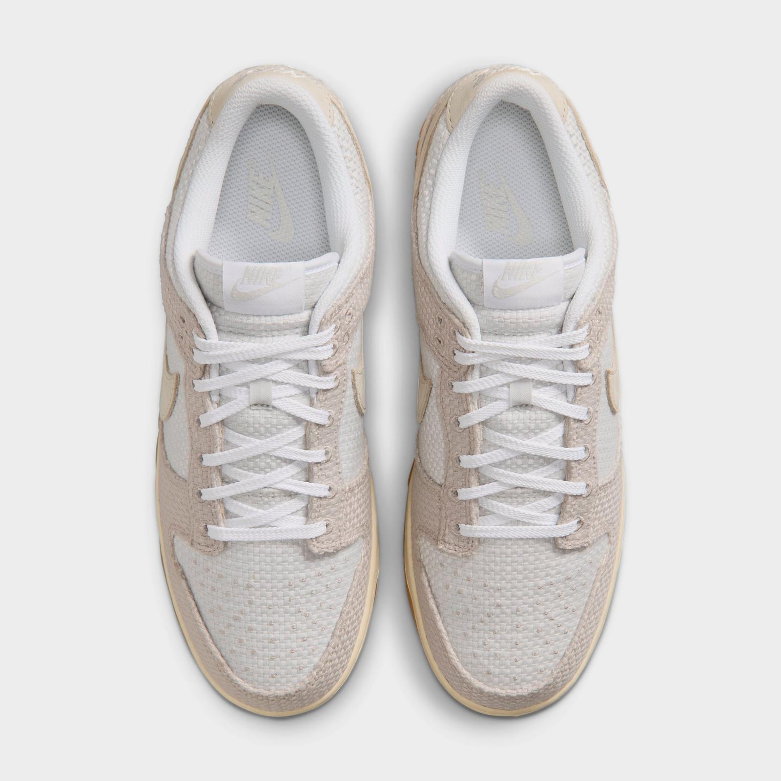 Men's Nike Dunk Low Retro SE Casual Shoes - Moon Particle/Photon Dust/Coconut Milk/White