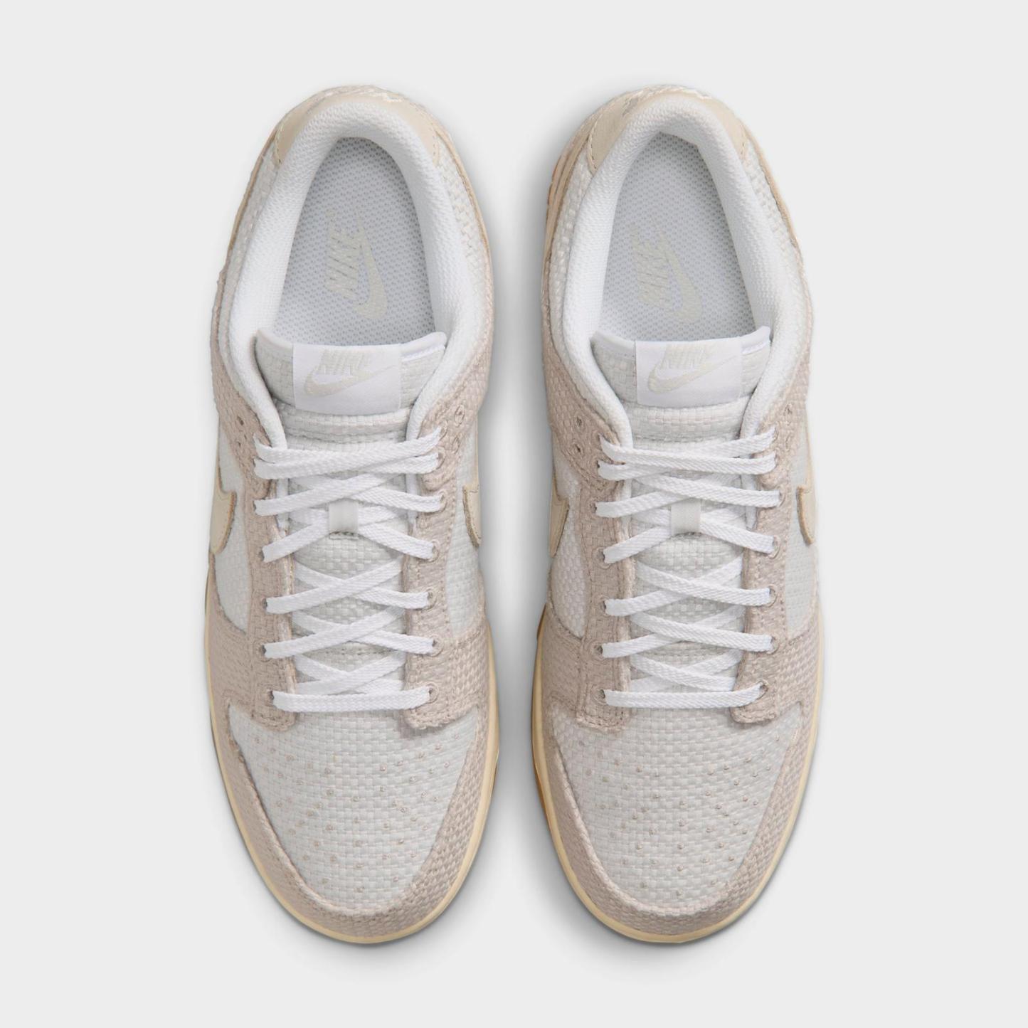 Men's Nike Dunk Low Retro SE Casual Shoes - Moon Particle/Photon Dust/Coconut Milk/White