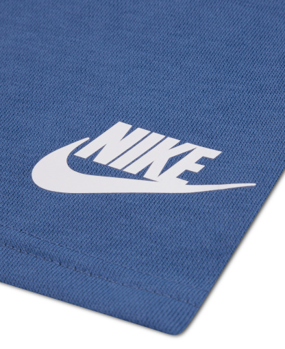 Nike Boys' and Girls' 4-7 Printed T-Shirt and Lightweight French Terry Shorts, 2-Piece Set - Star Blue