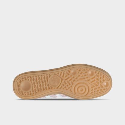 Women's adidas Originals Handball Spezial Casual Shoes - Part 1 - Clear Pink/Cloud White/Violet - Bottom view