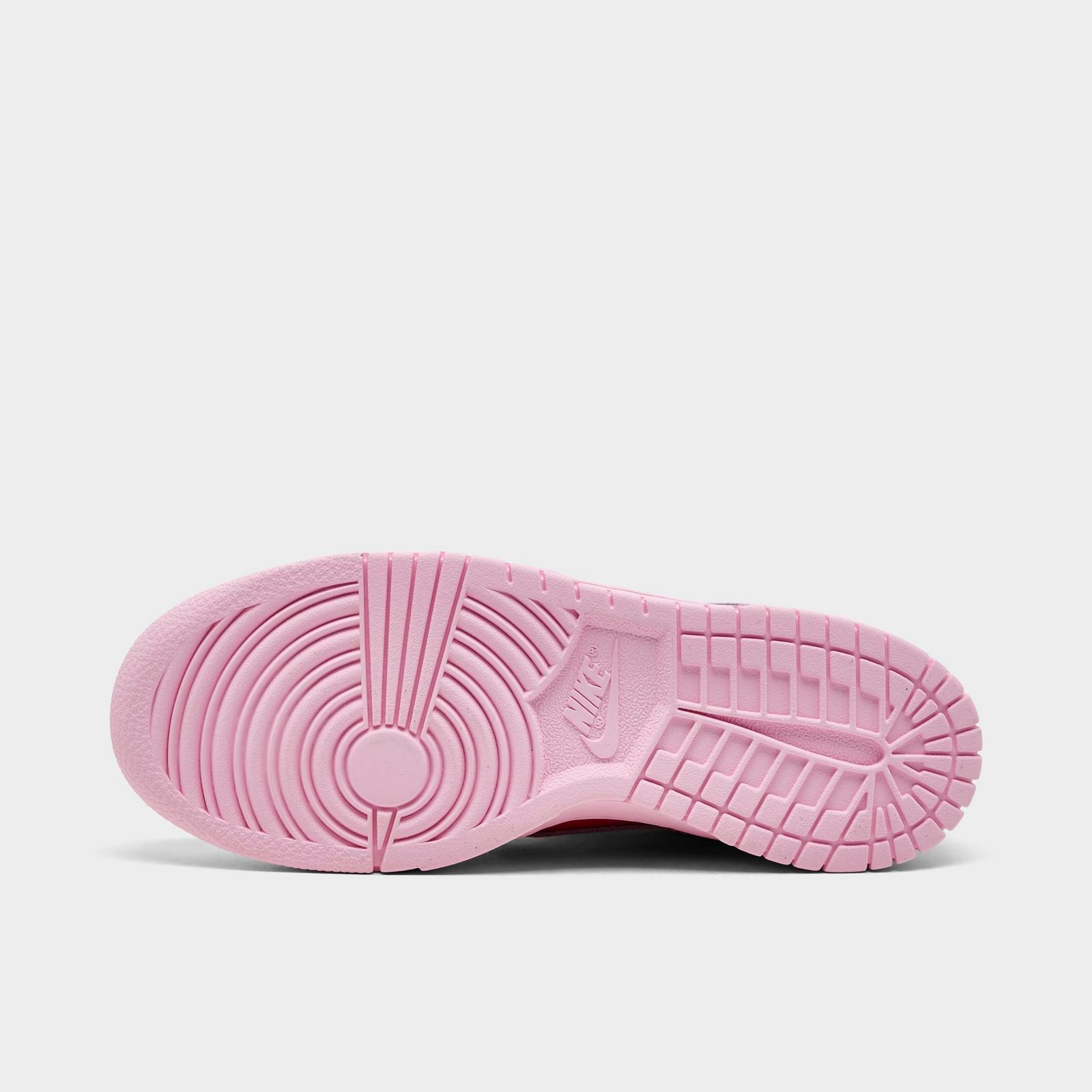 Girls' Big Kids' Nike Dunk Low Casual Shoes - Pink Foam/Light Crimson/Summit White