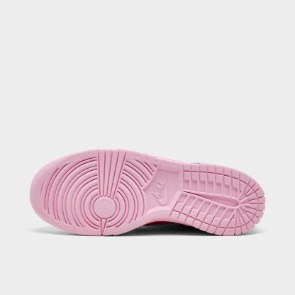 Girls' Big Kids' Nike Dunk Low Casual Shoes - Pink Foam/Light Crimson/Summit White