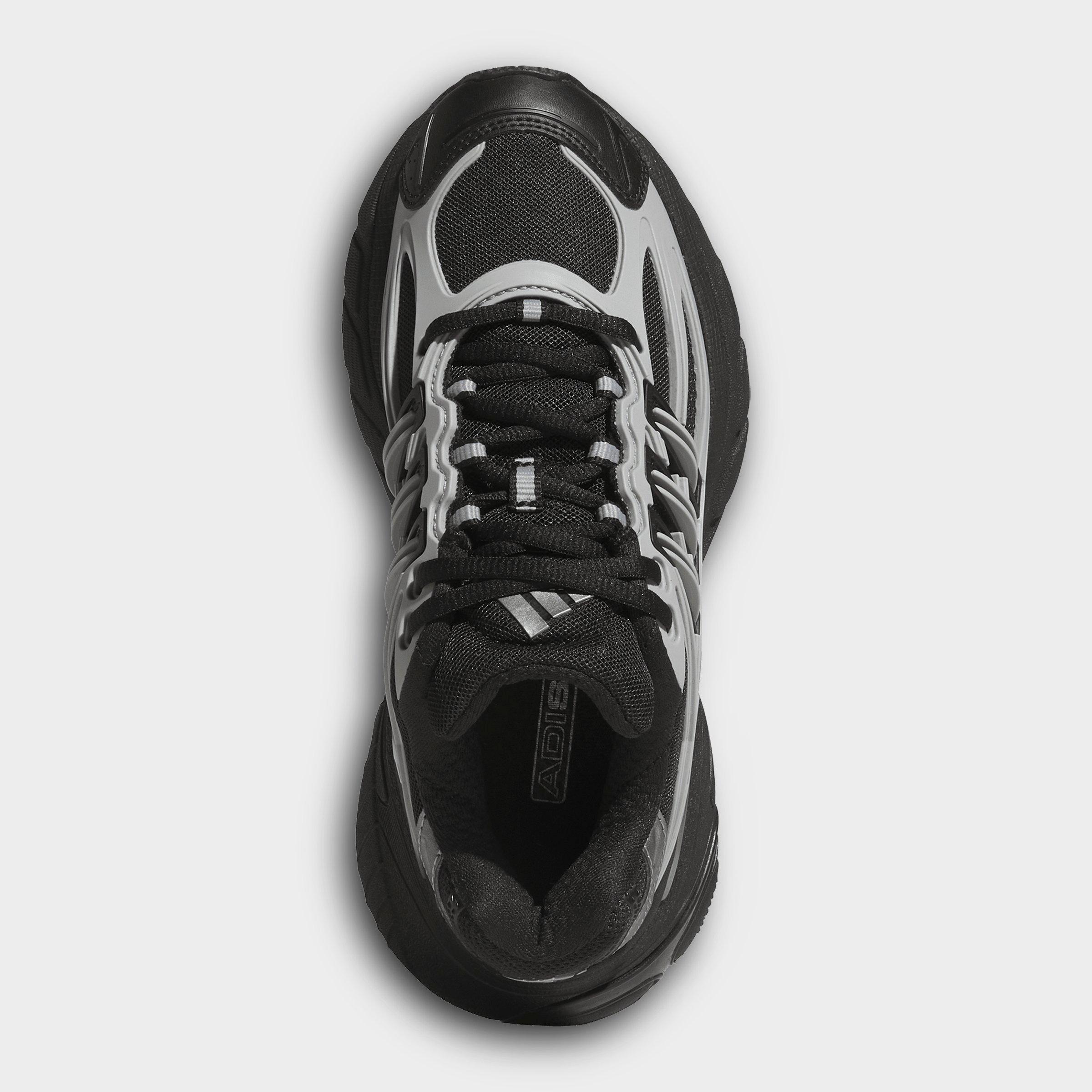 Big Kids' adidas Adistar XLG 2.0 Casual Shoes - Core Black/Core Black/Iron Metallic - Top view