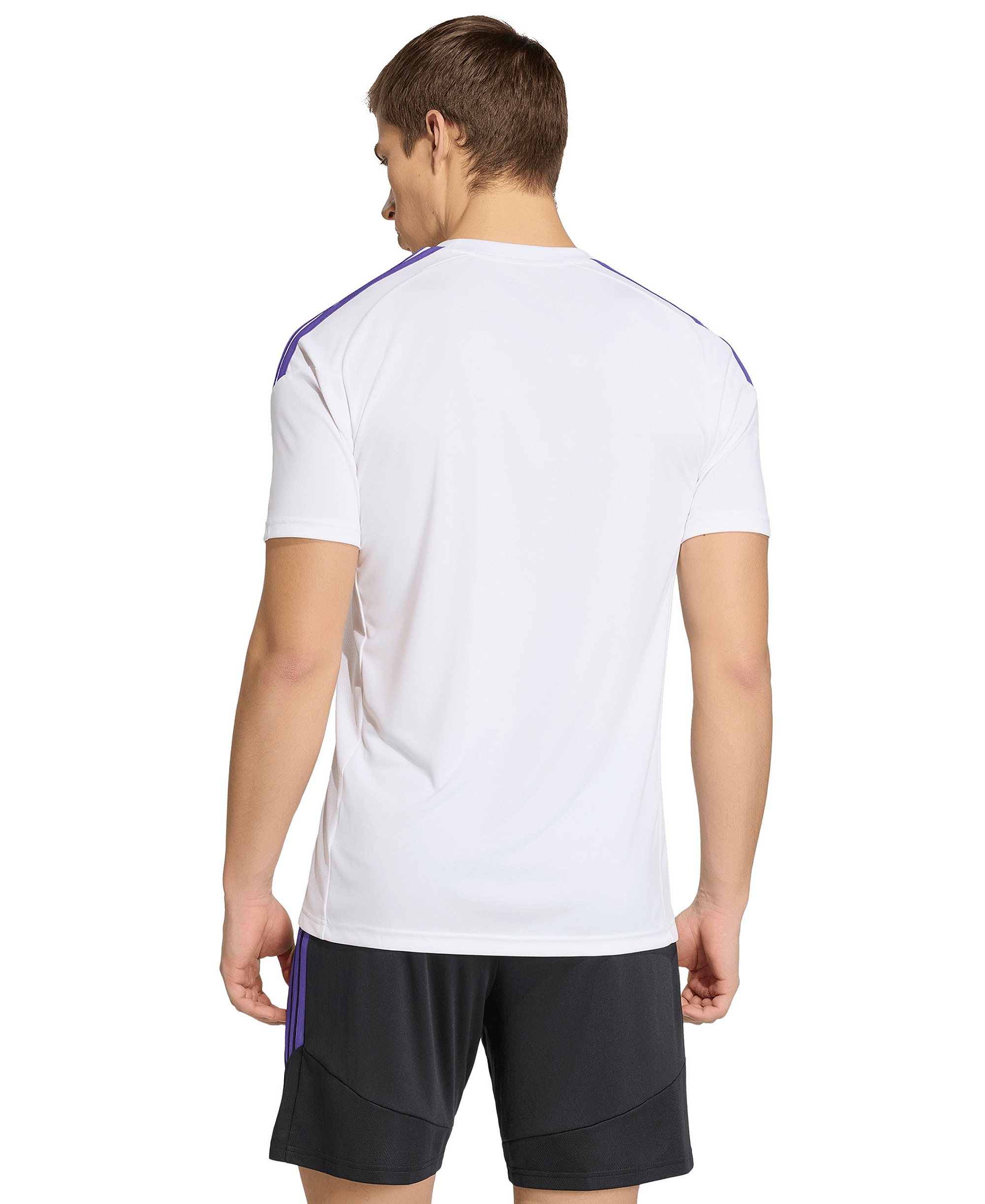 adidas Men's Tiro 26 League Jersey Crewneck T-Shirt - White / Purple