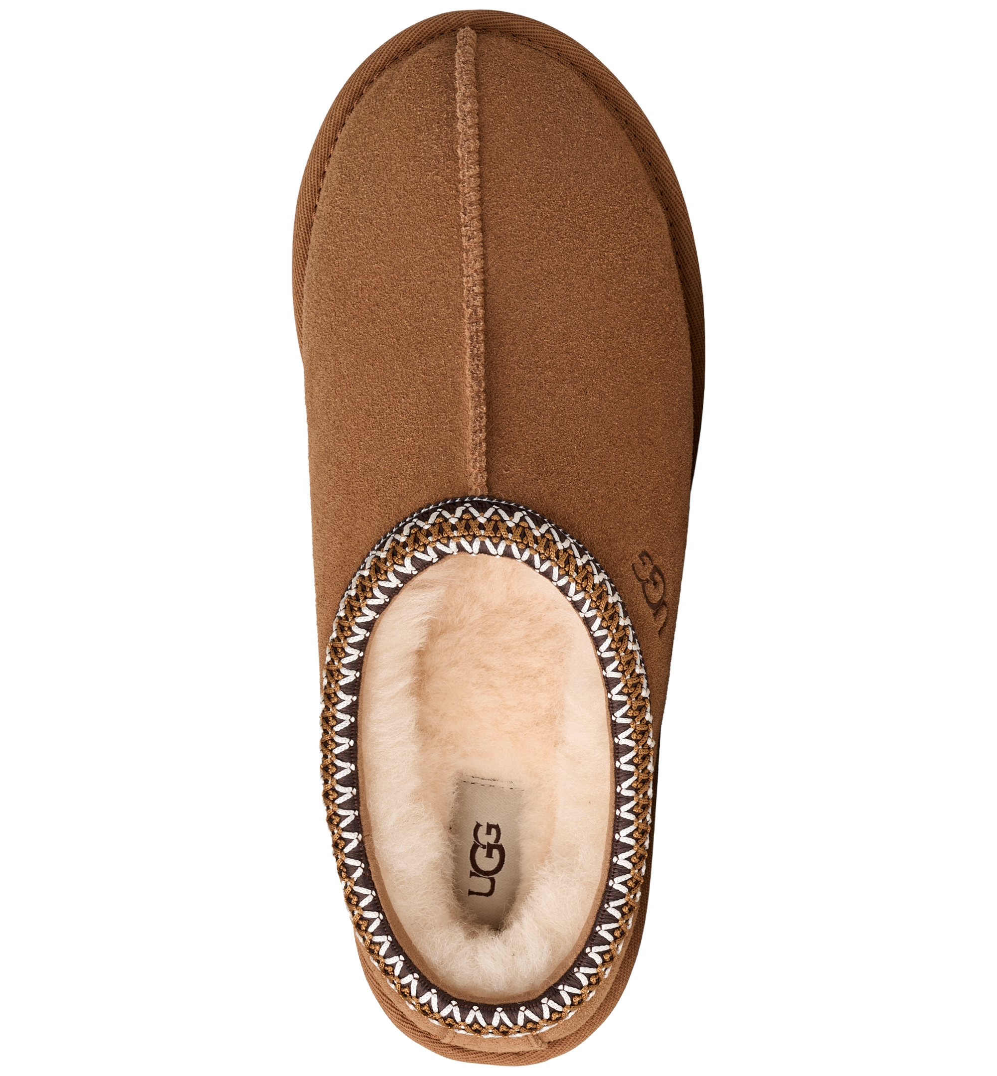 UGG® Men's Tasman II Round-Toe Slippers - Chestnut