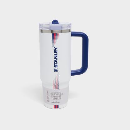 Stanley The Country Collection Quencher ProTour Flip Straw Tumbler (30oz) - Team White/Dark Blue