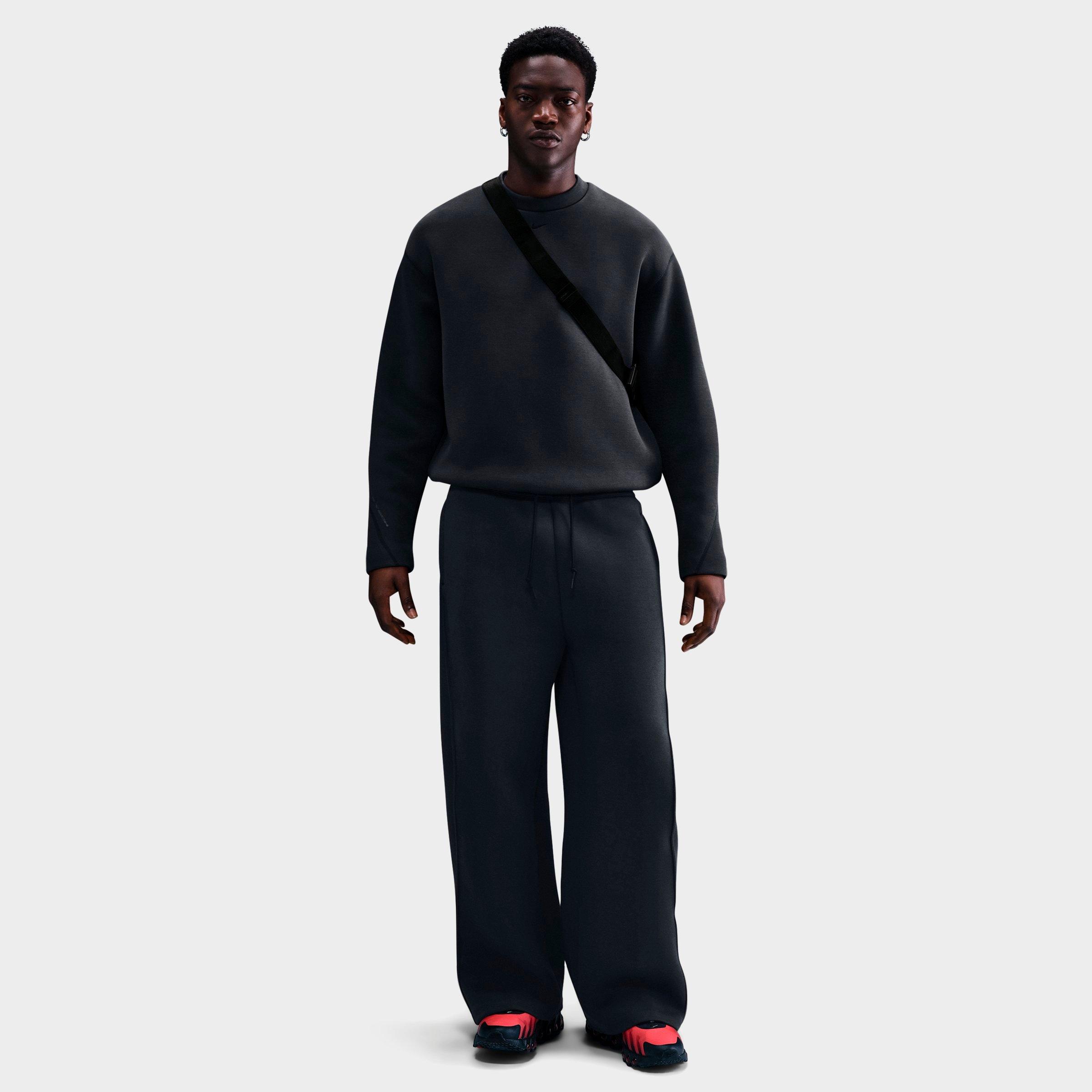 Men's Nithtke Tech Fleece Loose Fit Crewneck Sweatshirt - Anthracite/Black