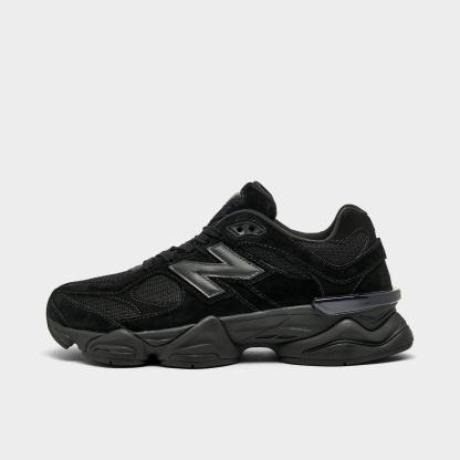 Women's New Balance 9060 Casual Shoes - Black/Black - view 1