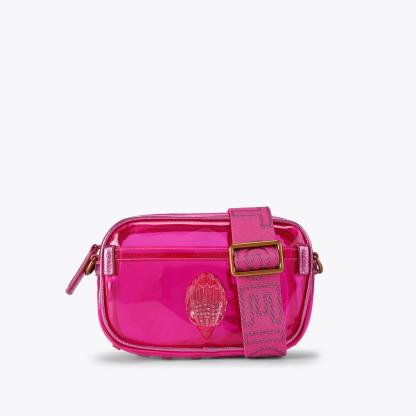 Kurt Geiger London Vinyl Kensington Camera Bag - Pink