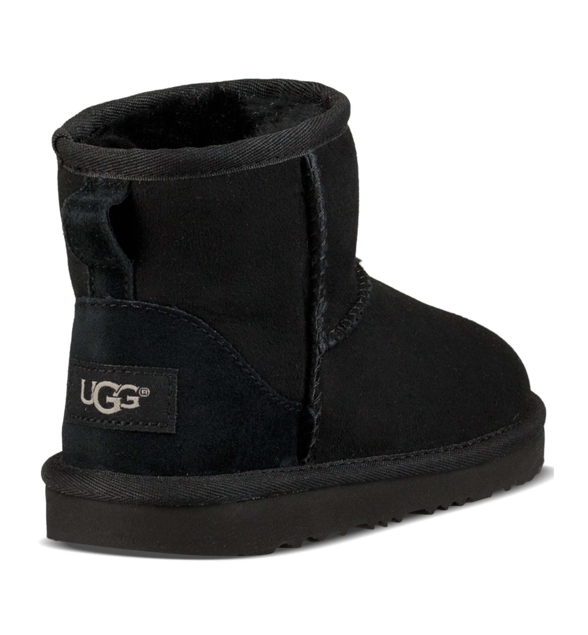 UGG® Kids' Classic Mini II Pull-On Booties - Black