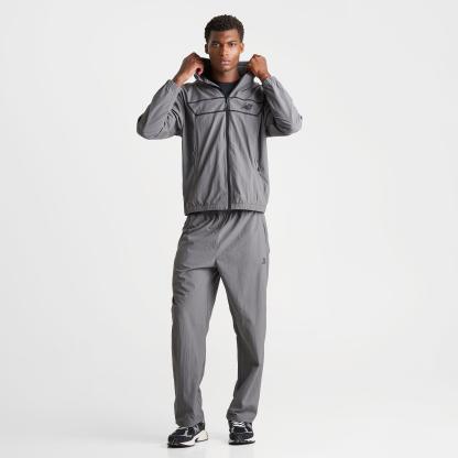Men's New Balance Vision Pack Full-Zip Jacket - Grey/Black - view 2