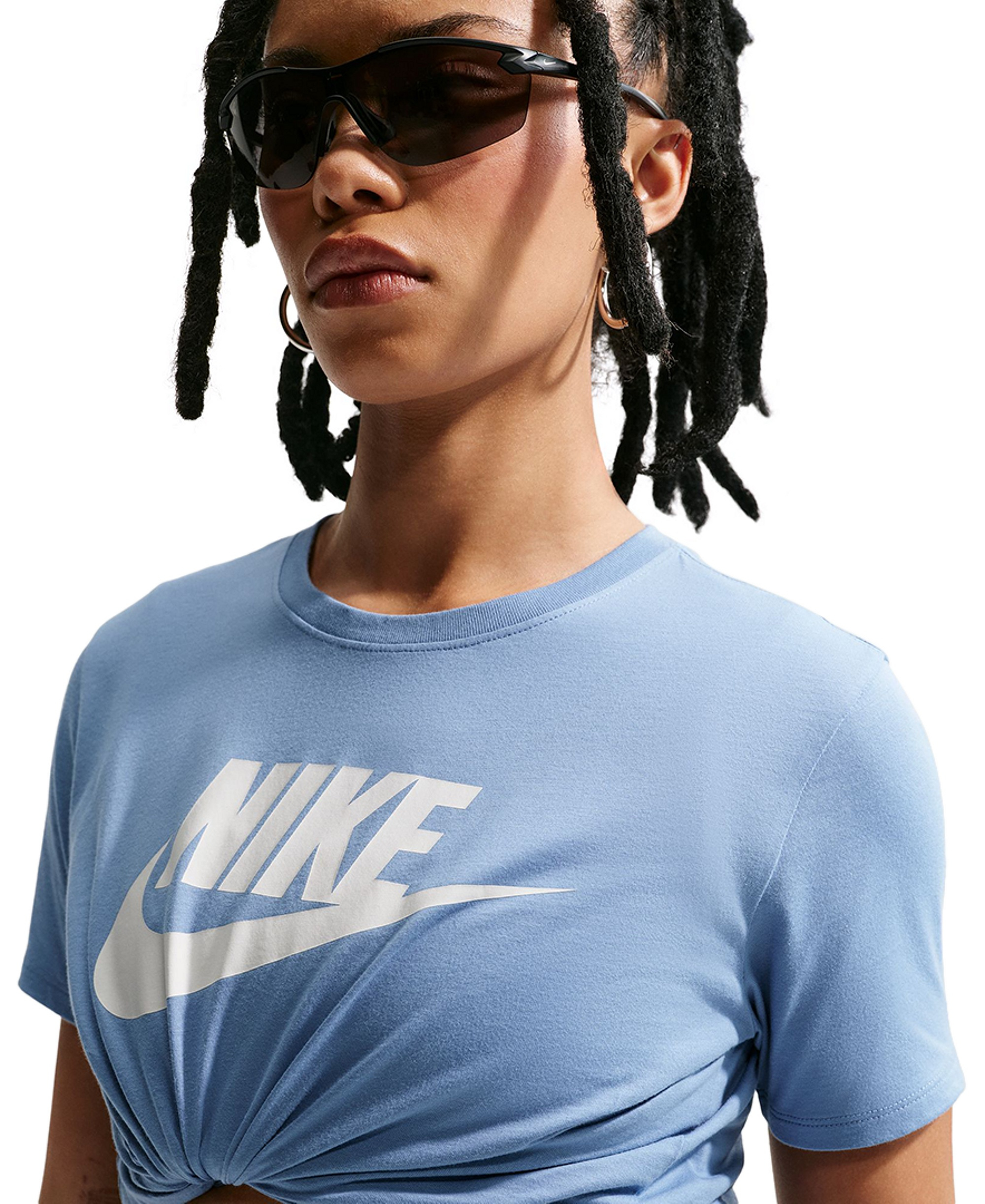 Nike Women's Sportswear Essentials Logo T-Shirt - Work Blue