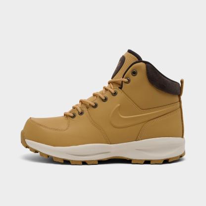Men's Nithtke Manoa Leather Boots - Haystack/Velvet Brown/Birch/Haystack - Left shoe facing left. Outside of the shoe.