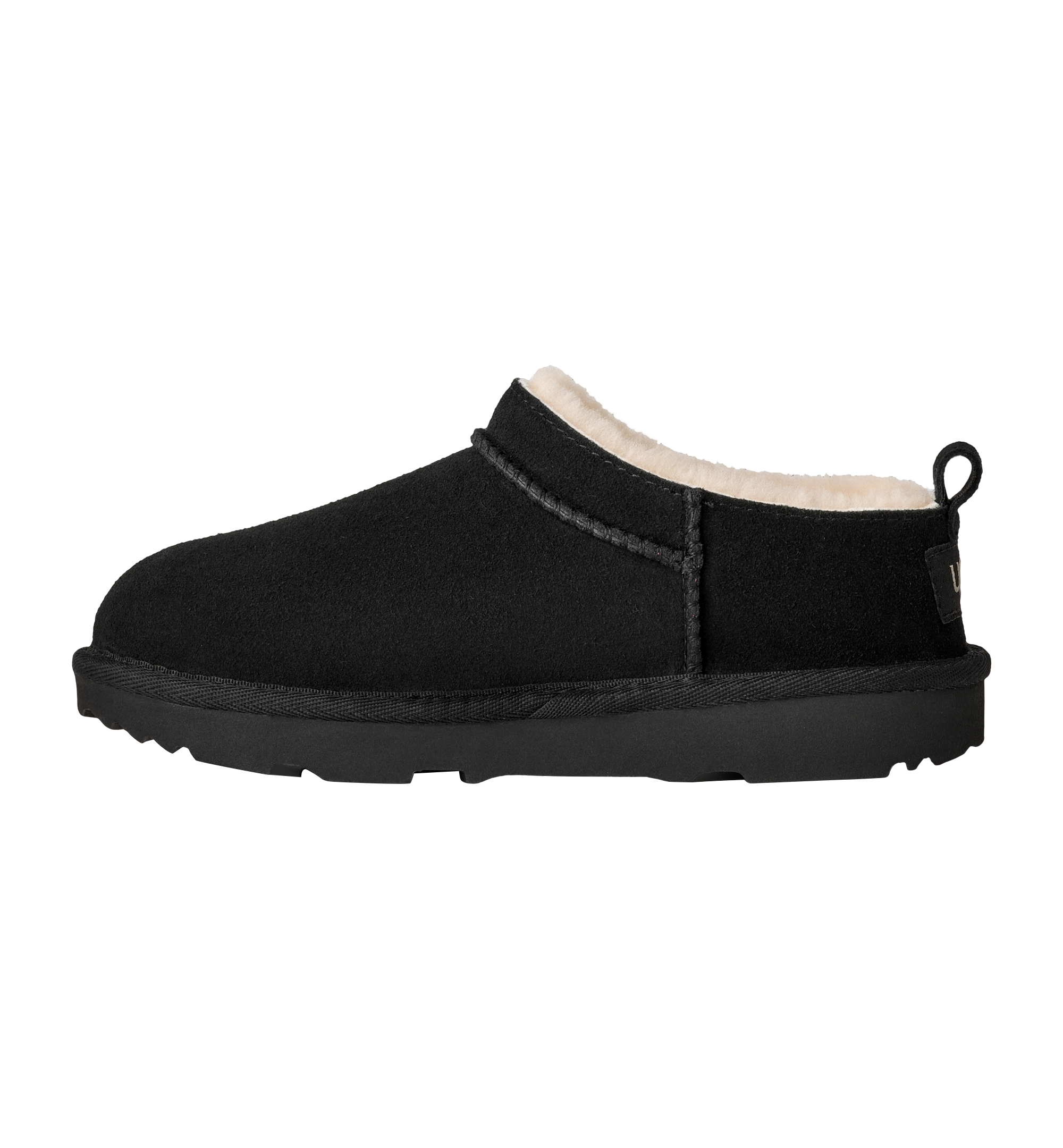 UGG® Kids' Classic Micro Slip-On Booties - Black