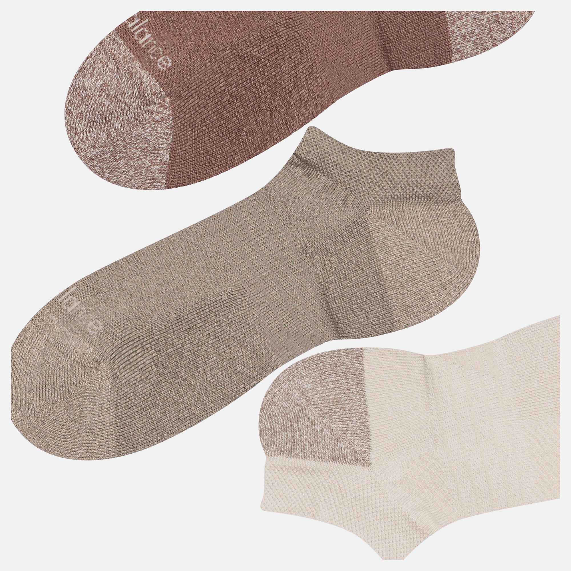 New Balance Active No Show Socks 3 Pack, LAS35206AS