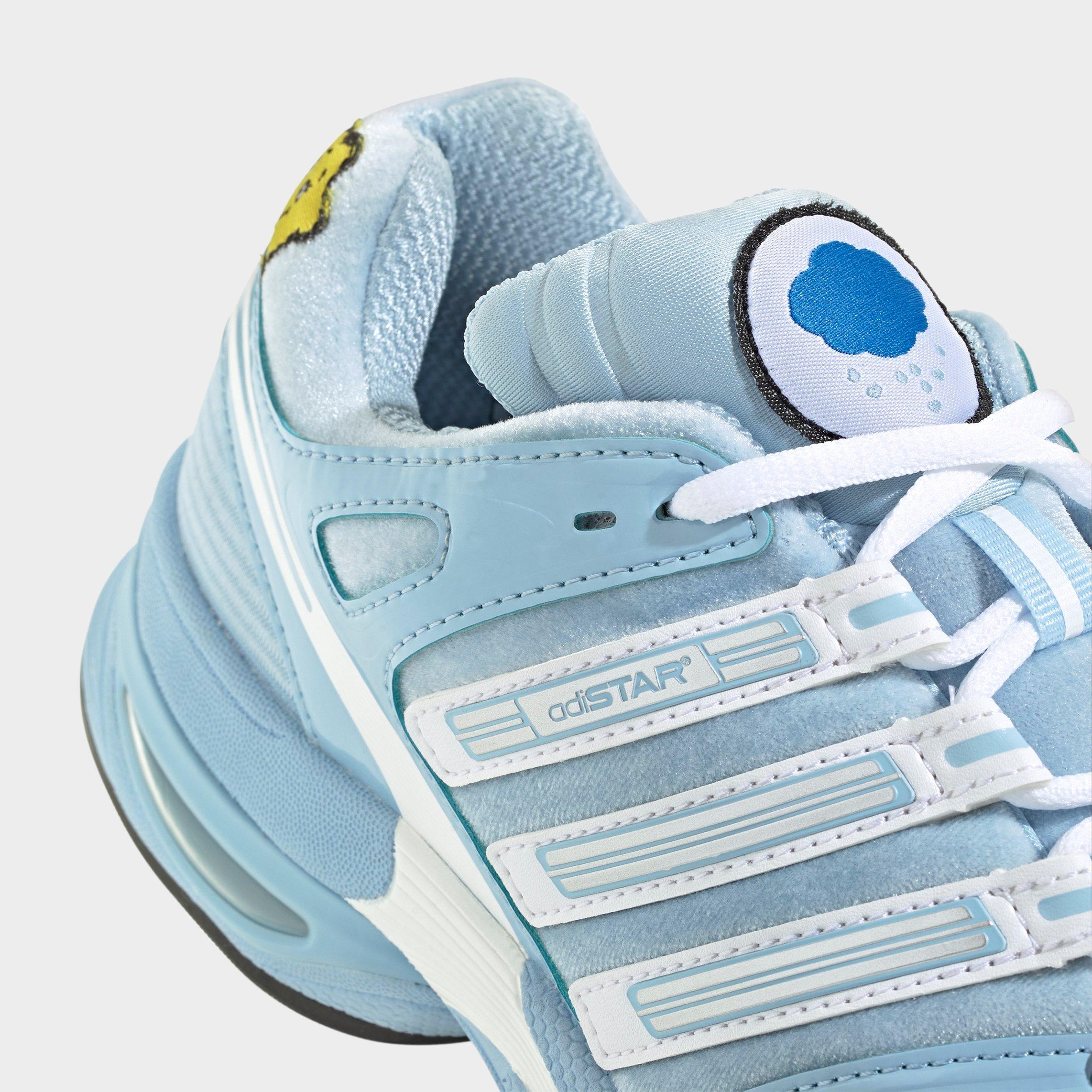Women's adidas Adistar Control 5 Pony Print Casual Shoes - Part 2 - Clear Sky/Cloud White/Blue Bird - Detail shot