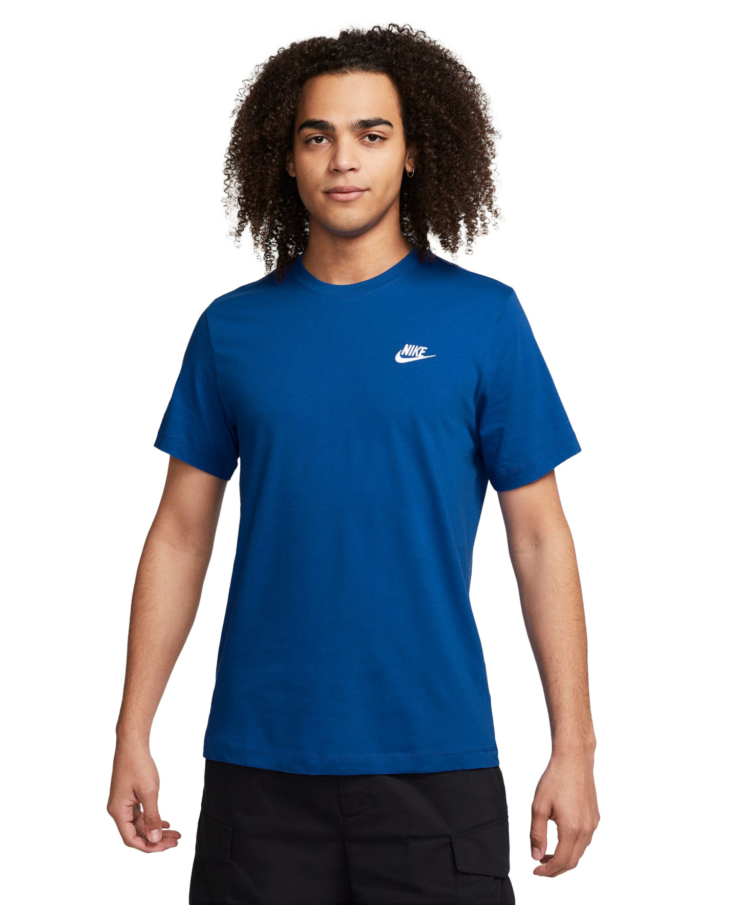 Nike Men's Sportswear Club Crewneck T-Shirt - Game Royal