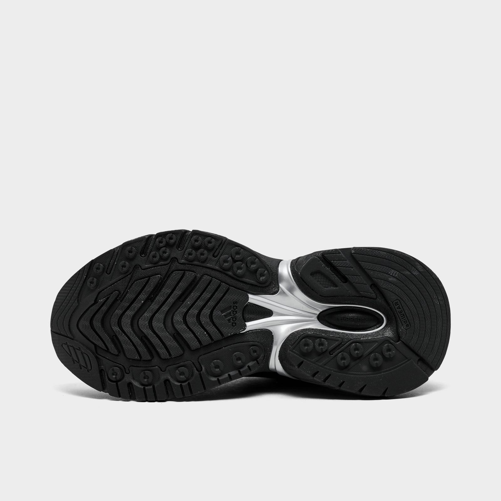 Big Kids' adidas Adistar XLG 2.0 Casual Shoes - Black/Black/Silver Metallic - view 6
