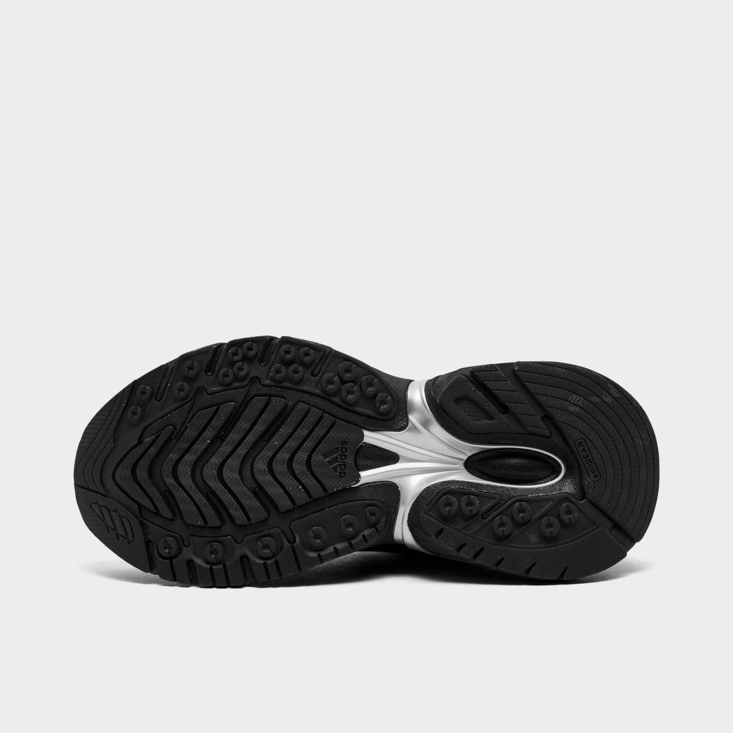 Big Kids' adidas Adistar XLG 2.0 Casual Shoes - Black/Black/Silver Metallic - view 6