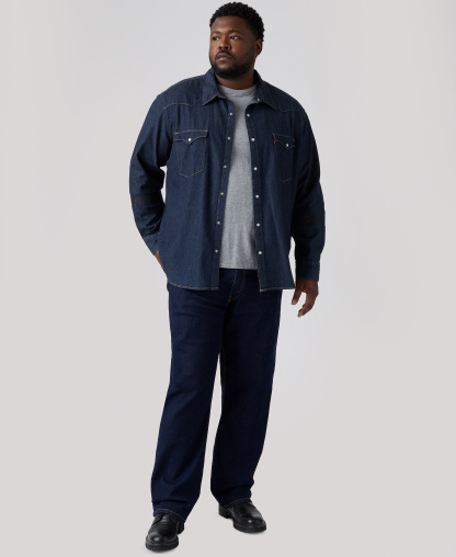 Levi's Levis Mens Big & Tall 506 Comfort Jean - Navy