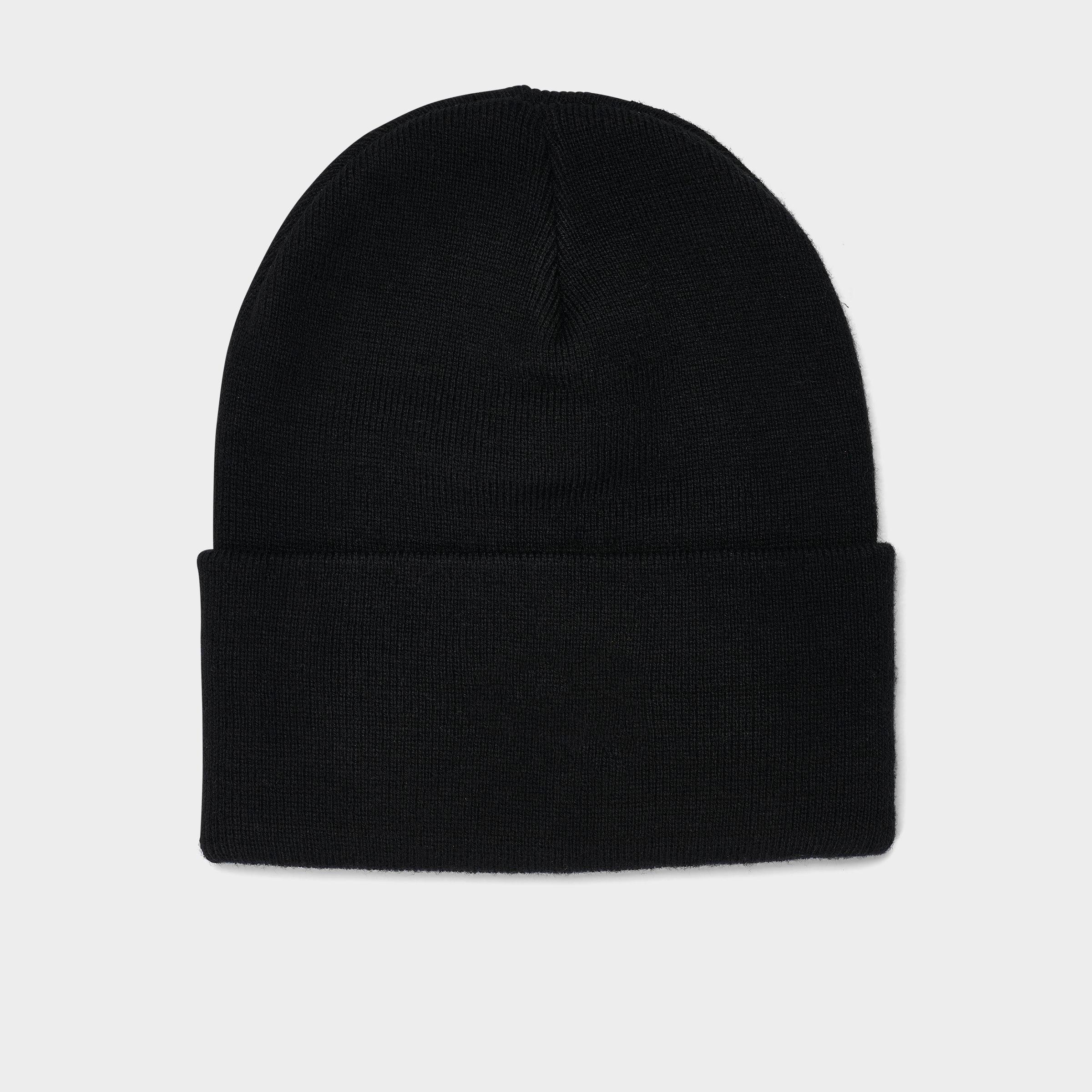 Nithtke Peak Swoosh Beanie Hat - Black