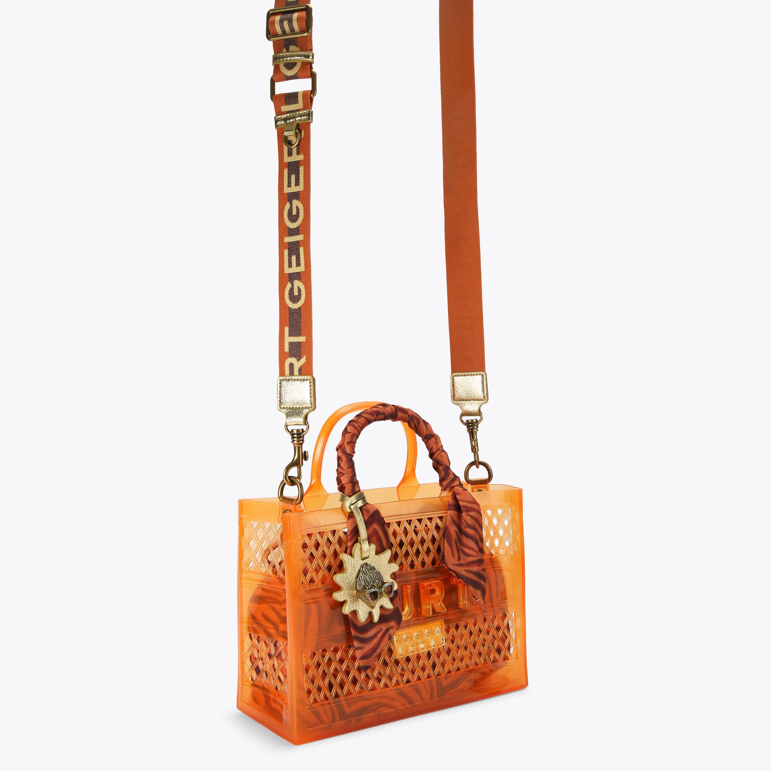 Kurt Geiger London Small Jelly Tote Bag - Tan - view 3