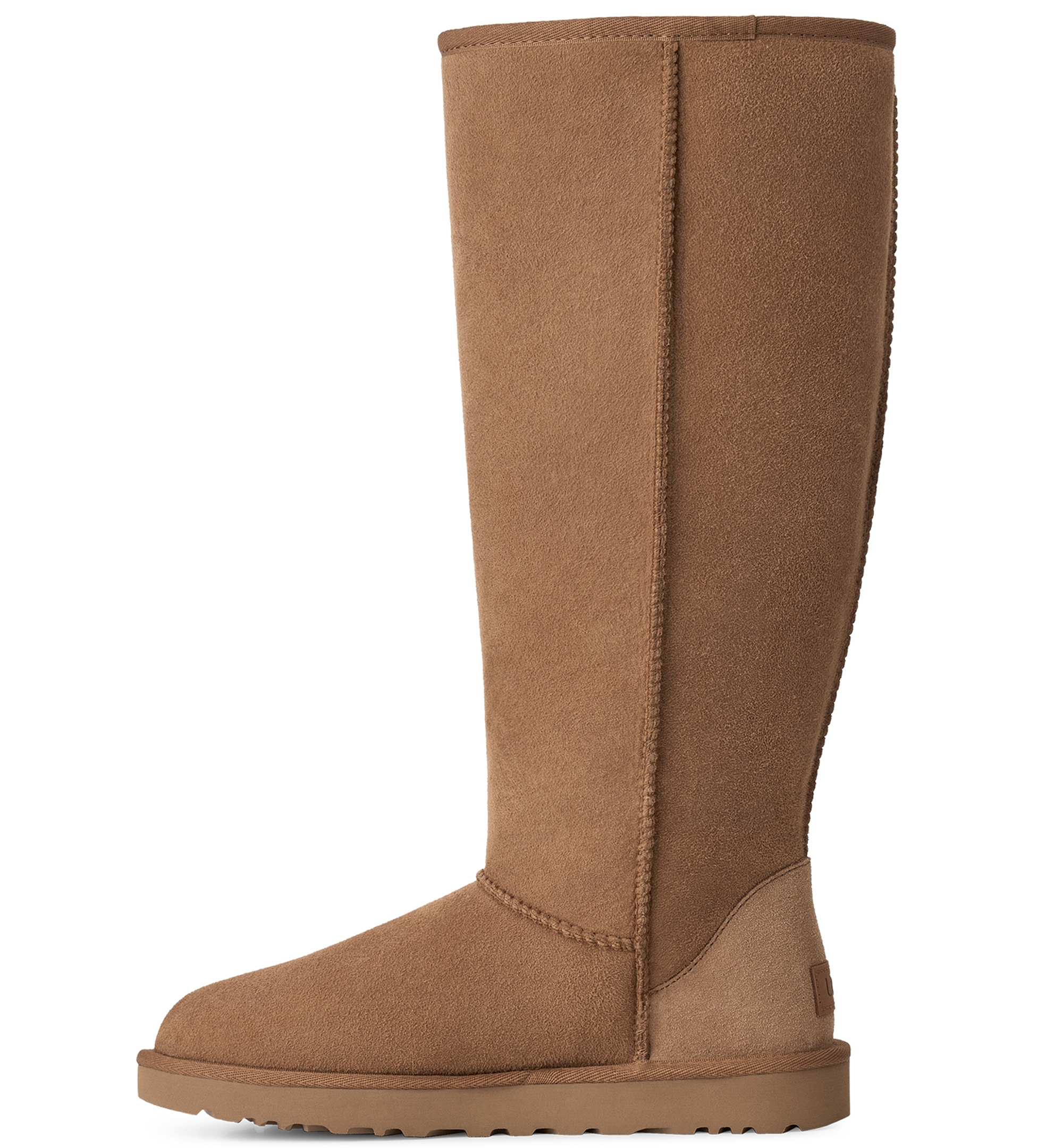 UGG® Women's Classic Ultra Round Toe Tall Boots - Chestnut