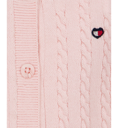 Tommy Hilfiger Baby Girls' Long-Sleeve Sweater and Pants, 2-Piece Set - pink