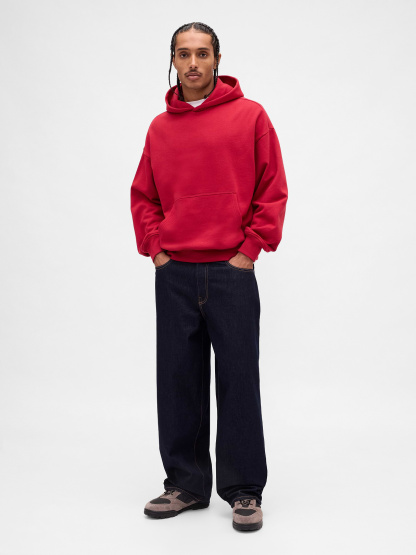 Adult Heavyweight Oversized Hoodie - sled