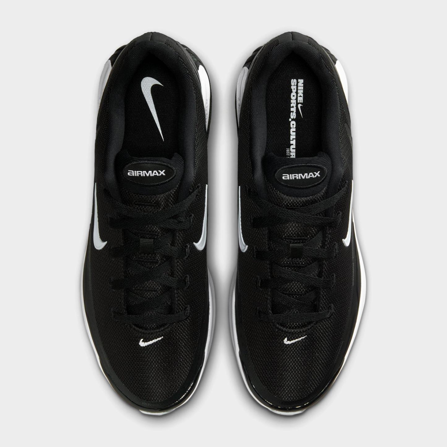 Men's Nithtke Air Max Bia Casual Shoes - Black/White - Top view