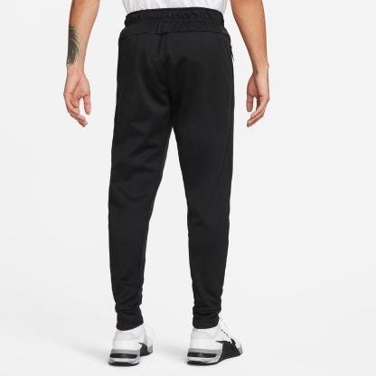 Men's Nithtke Therma-FIT Tapered Fitness Sweatpants - Black/Black/White